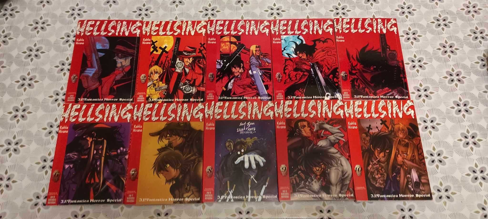 Manga Hellsing komplet 1-10