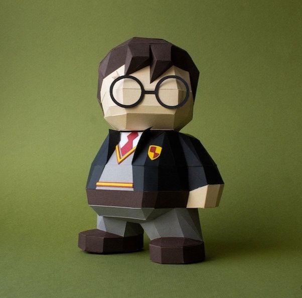 Papercraft Modelos 75, 78, 151, 245 e 246 - Harry Potter