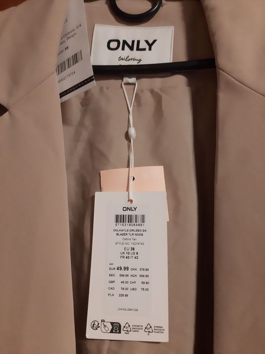 Піджак жіночий.ONLY