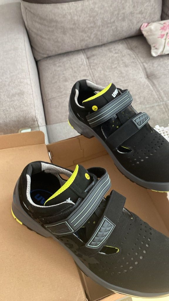 Uvex Buty Ochronne Metalowy Nosek Nowe Zapako. Niskie/Wysokie/Sandały