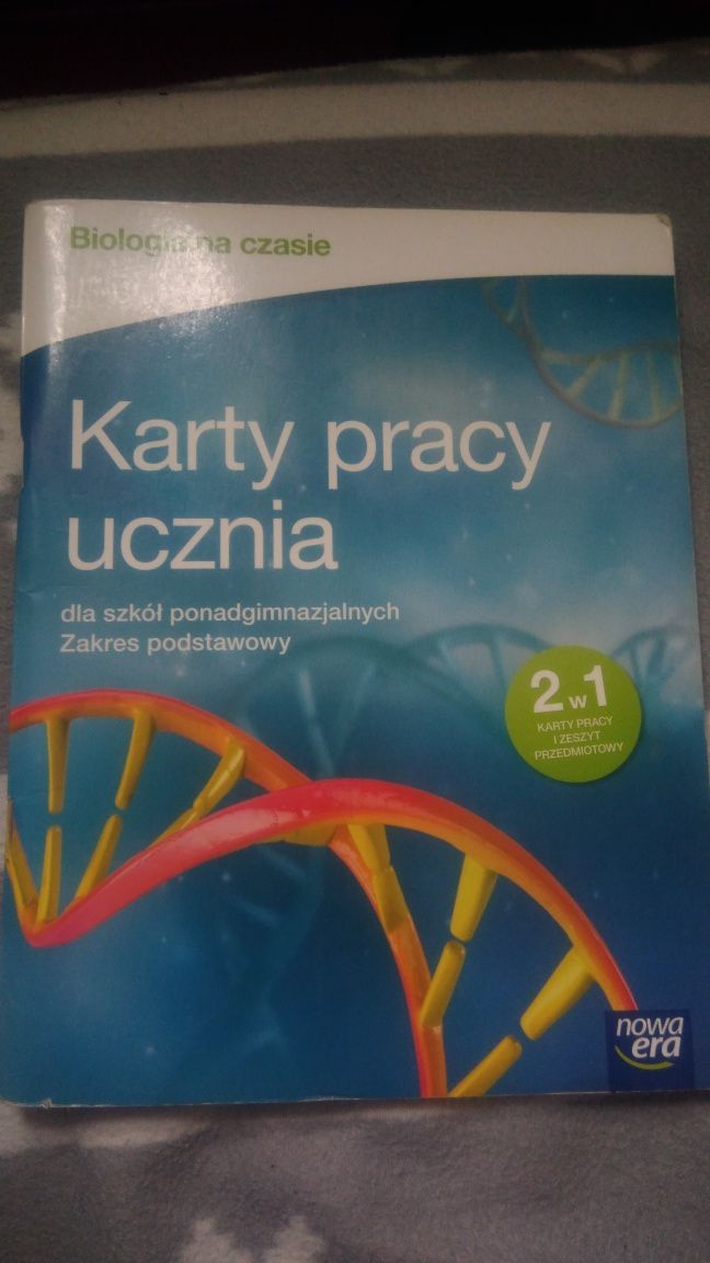 Karty pracy - biologia na czasie