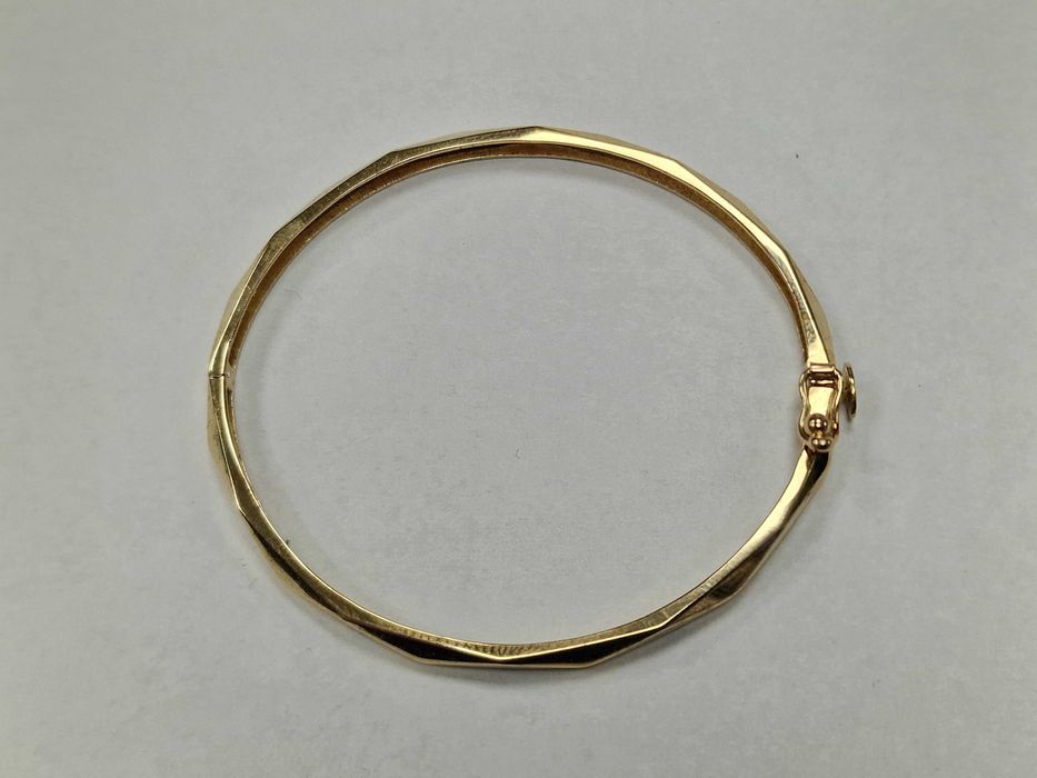 Złota bransoletka damska/ 585/ 7.11 gram/ od Apart/ Sztywna/ nowoczesn