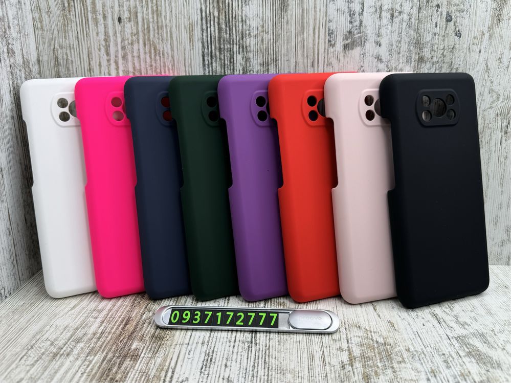 Не пачкаются. Чехол Silicone Case на Xiaomi Poco X3 Pro/ X3 NFC