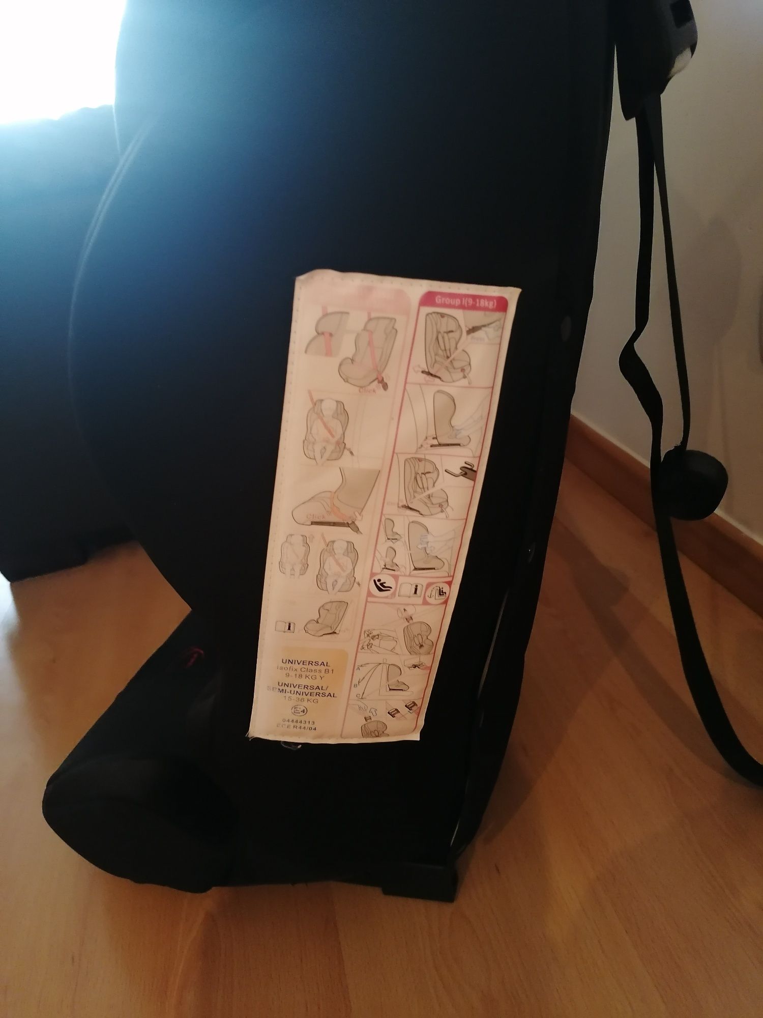 Cadeira auto Isofix Pierre Cardin