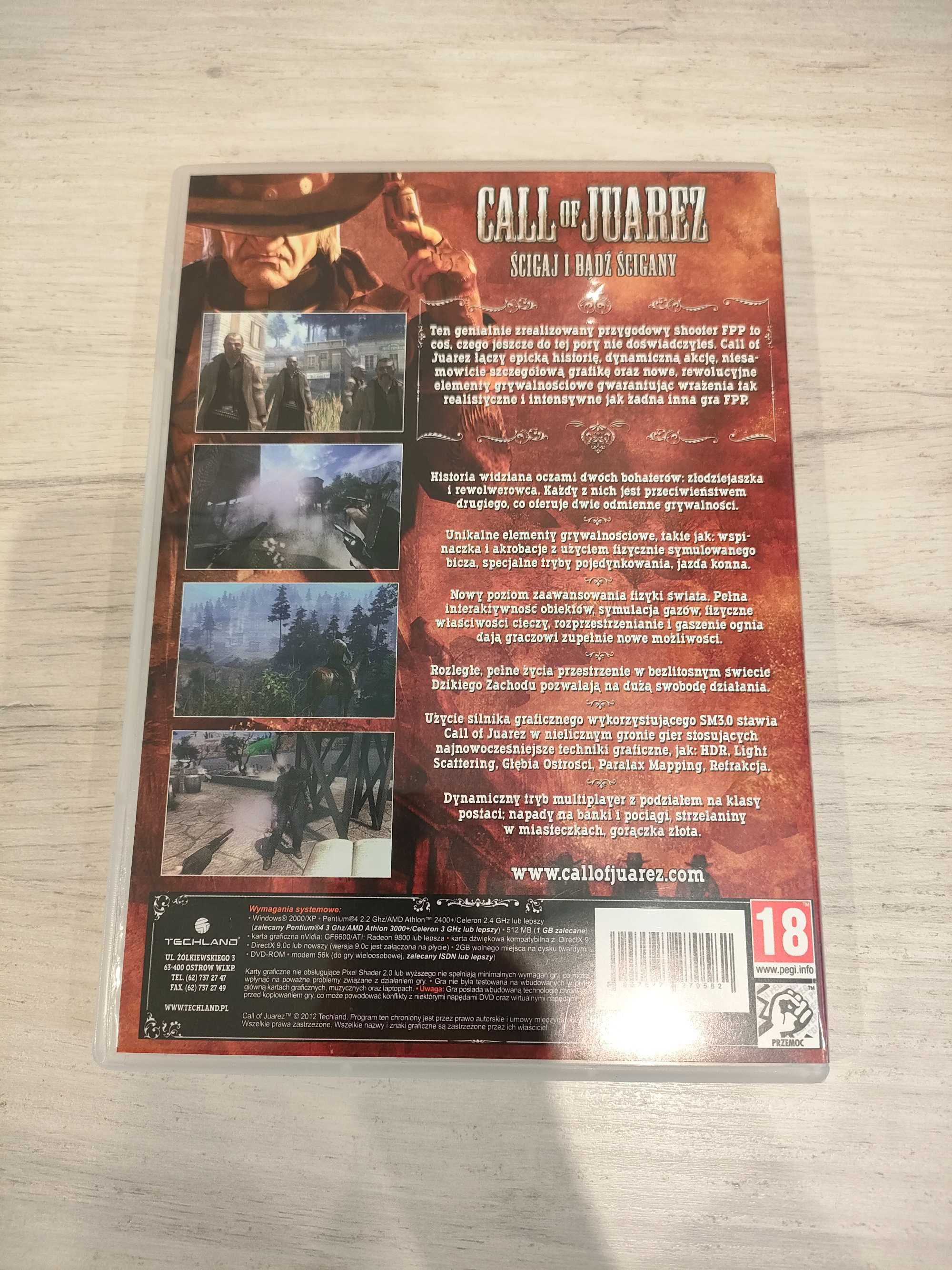 Call of Juarez - PC - stan bardzo dobry - polska wersja