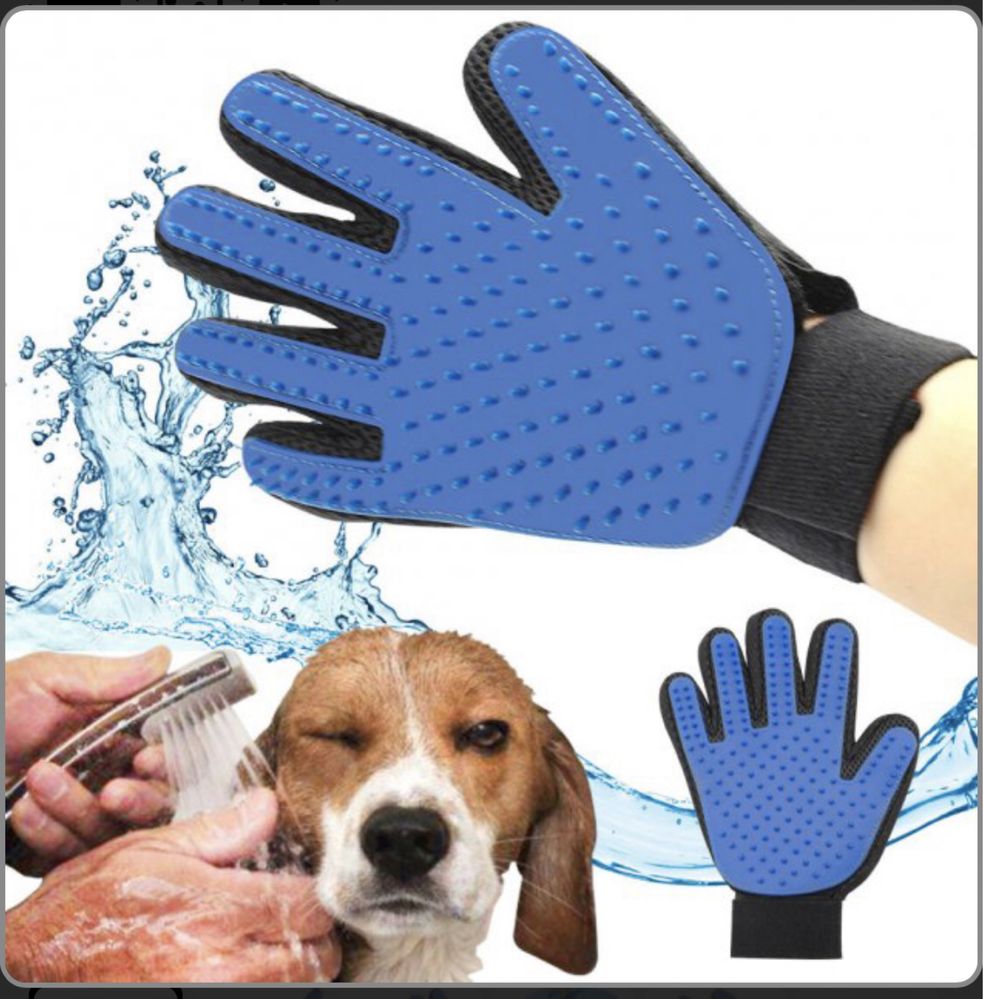 Рукавички для чищення тварин Pet Gloves