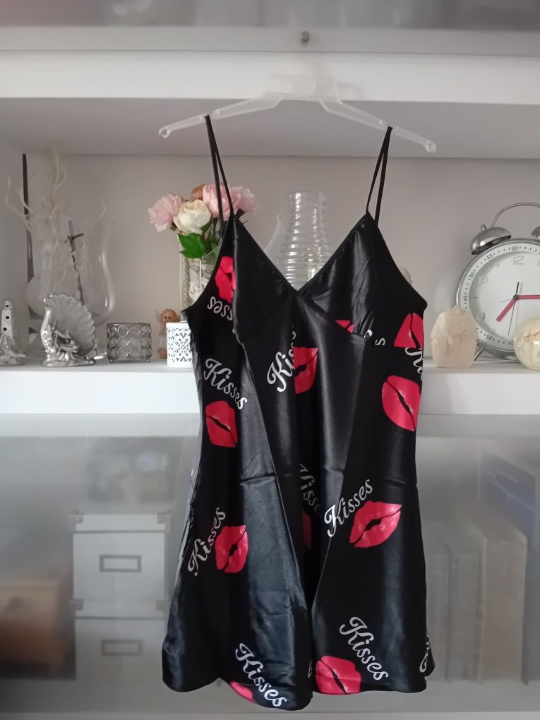 Nowa sliczna elegancka sukienka bielizna nocna halka