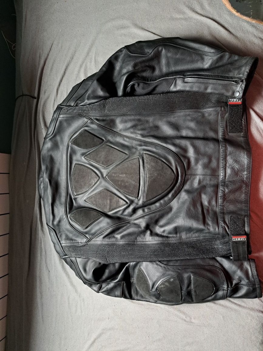 Sprzedam kurtkę XXL,Spodnie XL,rękawice, pas,buty rozmiar 43,albo kąpl
