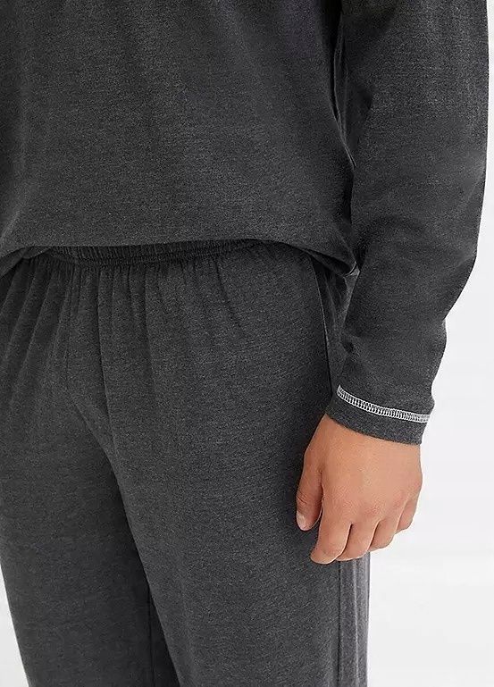B.P.C piżama męska szara z nadrukiem cool misia r.XL