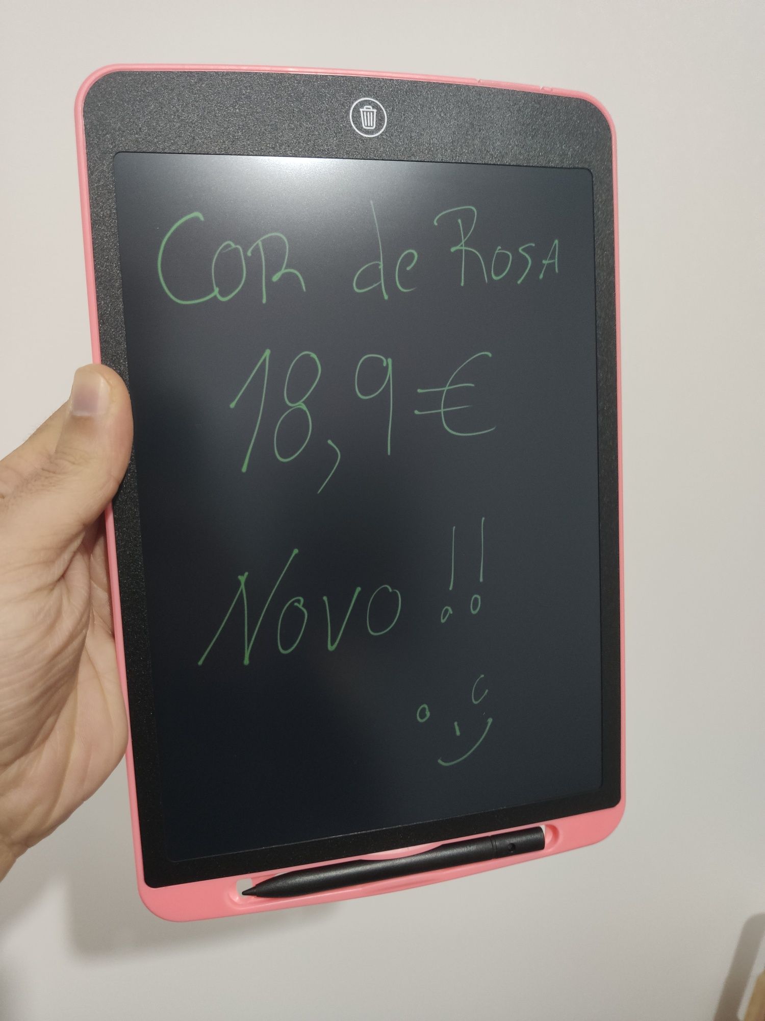 Tablet Criança Apontamentos Desenho LCD 12"