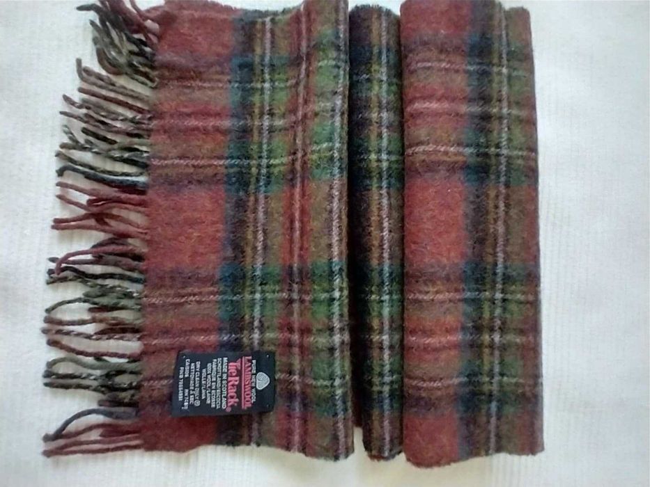 szalik 100% wełna made in Scotland