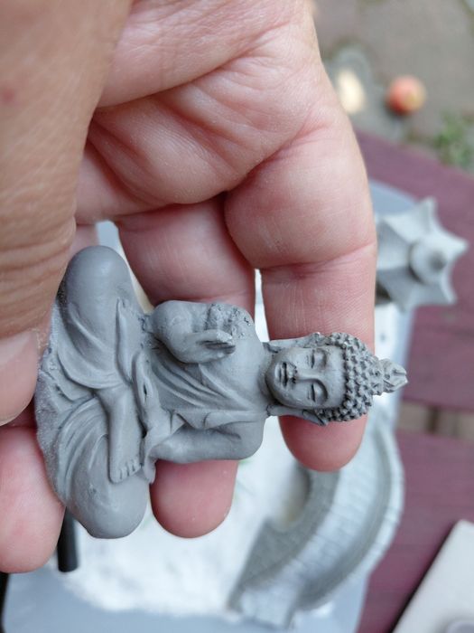 Сад камней - подсвечник