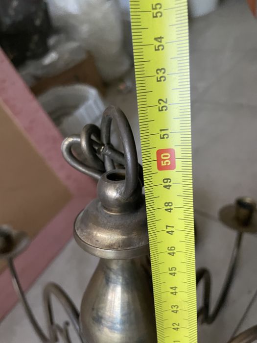 Świecznik wiszący, żyrandol na świeczki, wyjątkowy