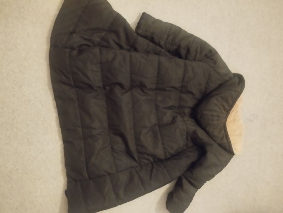 Długa kurtka z misiem