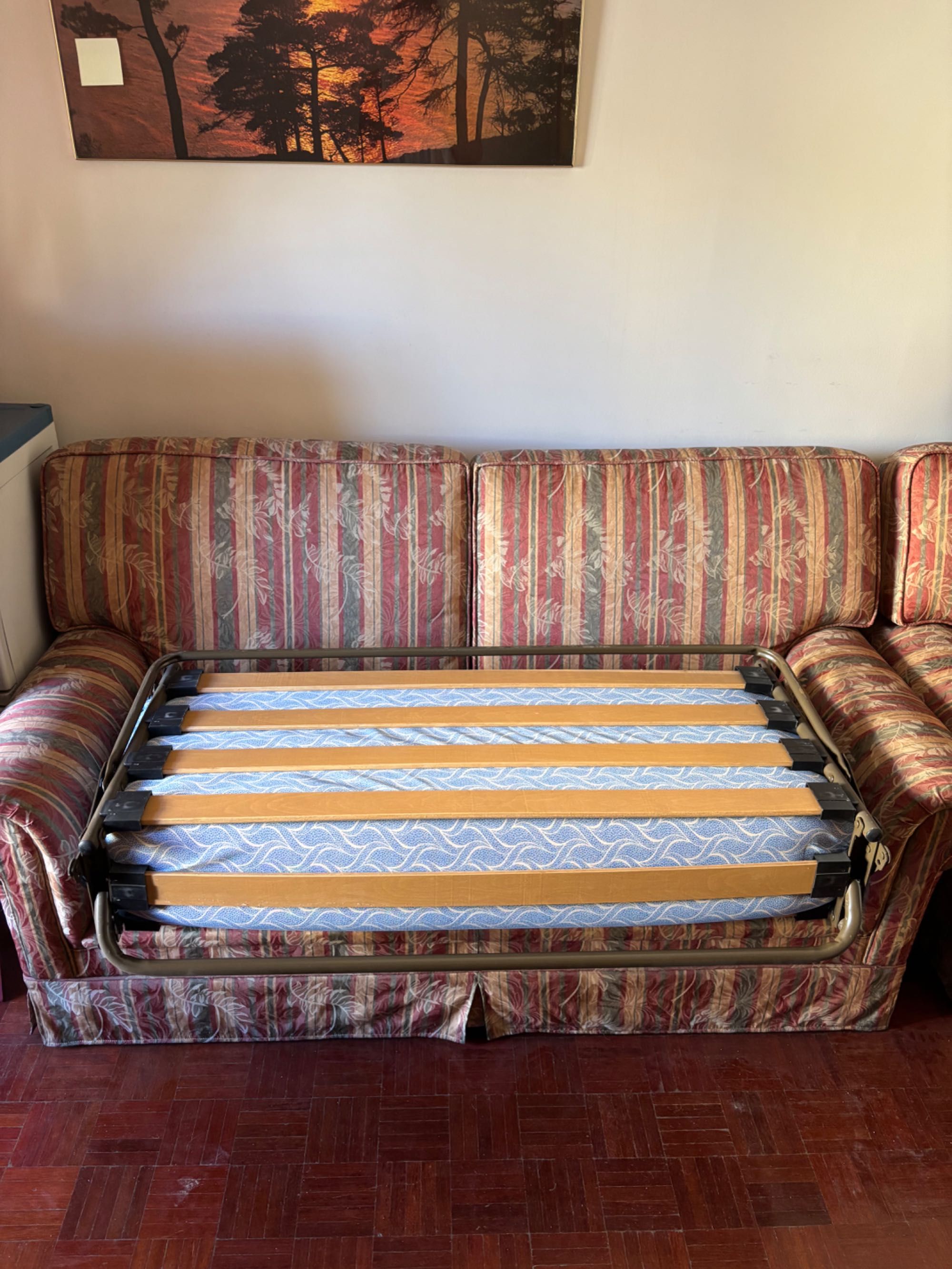 Poltrona + Sofá cama de 2 lugares