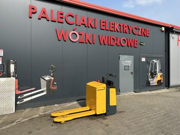 Paleciak elektryczny Jungheinrich 2000 kg wózek magazynowy