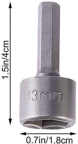 Zestaw kluczy nasadowych 5-13 mm 9szt adapter