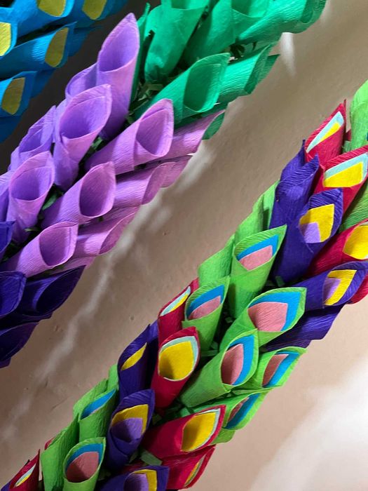 Kurpiowskie palmy wielkanocne