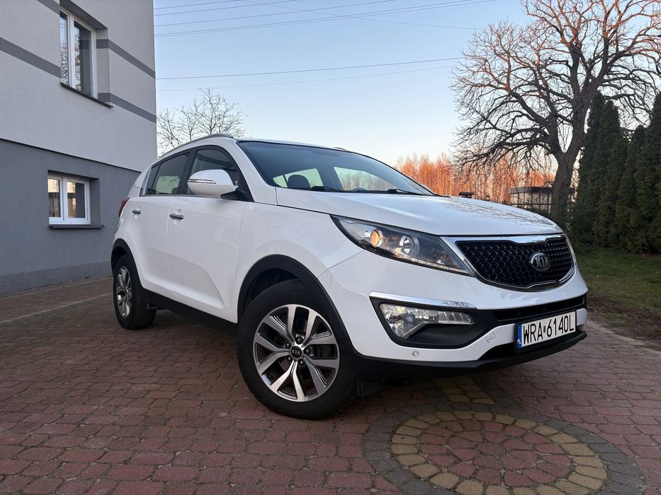 Kia Sportage KIA Sportage 1.7 CRDi, 2015 Spirit-skóra, nawigacja, kamera bezwypadek