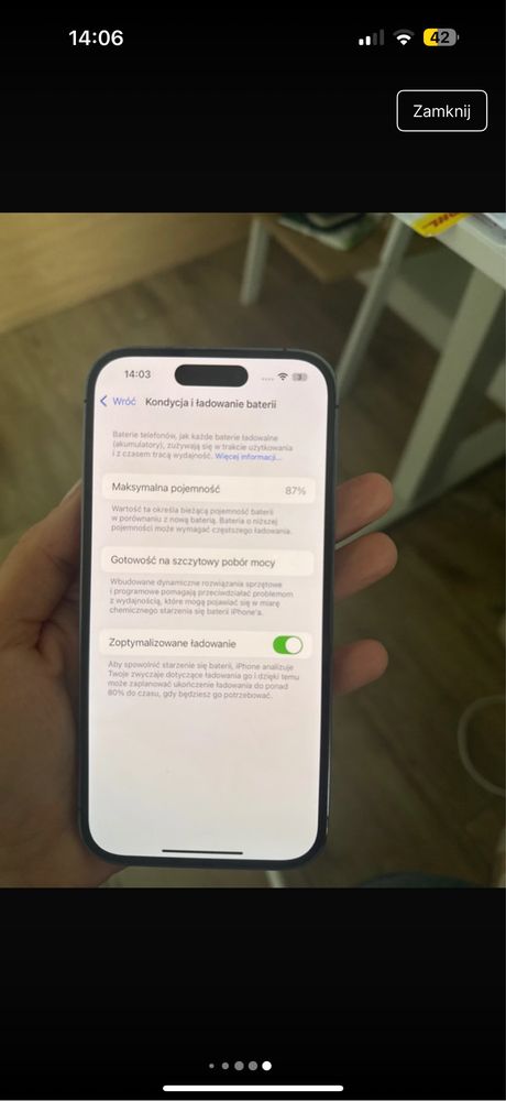 Iphone 14 pro 256 GB Deep purple