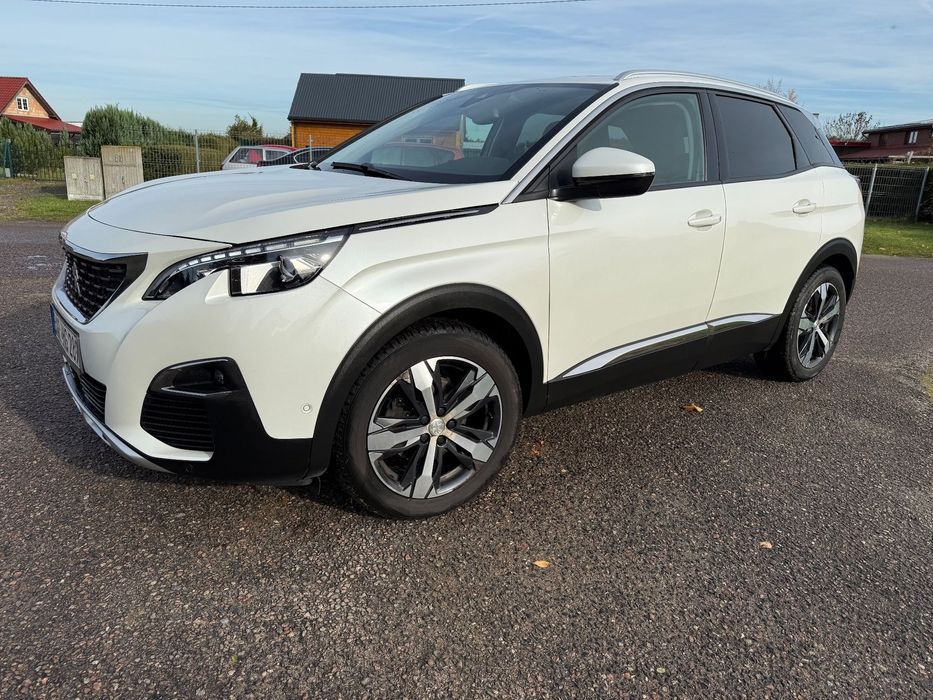 Peugeot 3008 Bezwypadkowy Wirtual Masaże Szklany Dach Kamery Full Led Xenon Alu