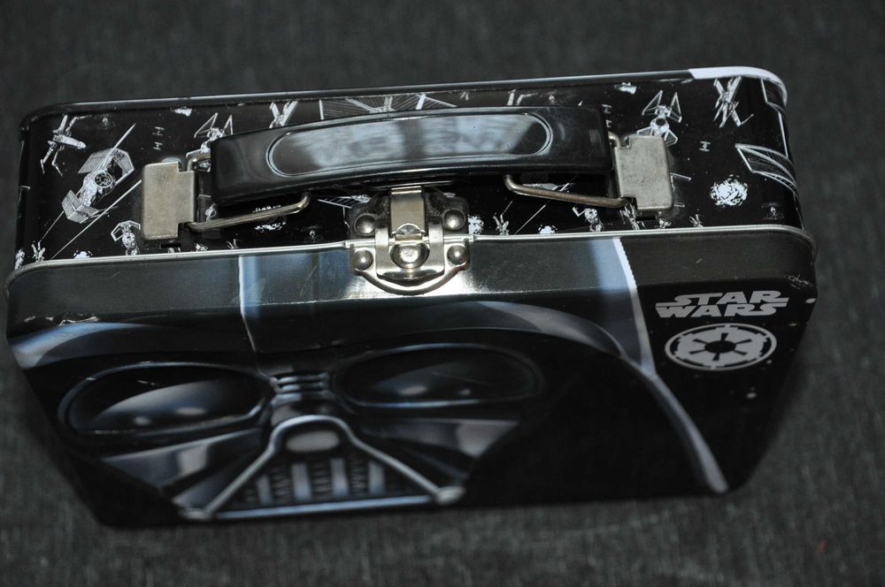 pudełko śniadaniowe metalowe, kuferek Star Wars