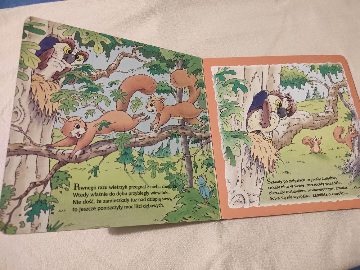 Sowa Hela i małe rozrabiaki, maskotka, książka dla dzieci twarda