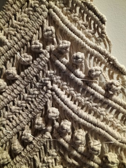 Árvore de Natal macramê