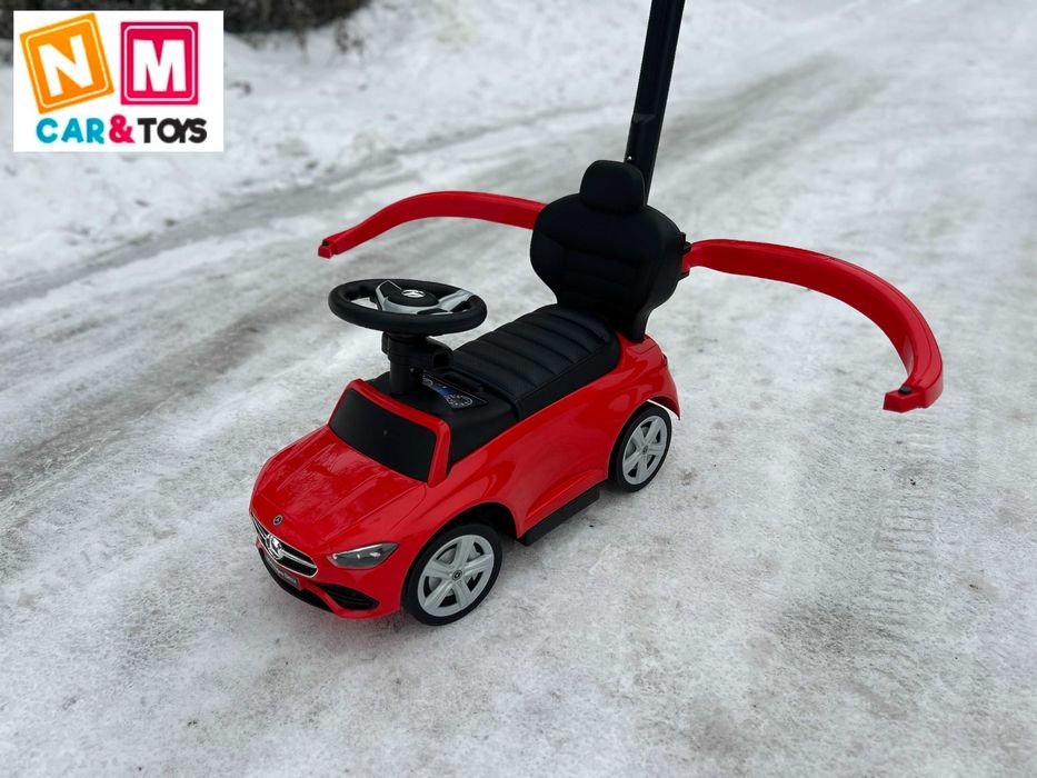 JEŹDZIK Dziecięcy pchacz Mercedes C-CLASS Pojazd dla dzieci Autko auto