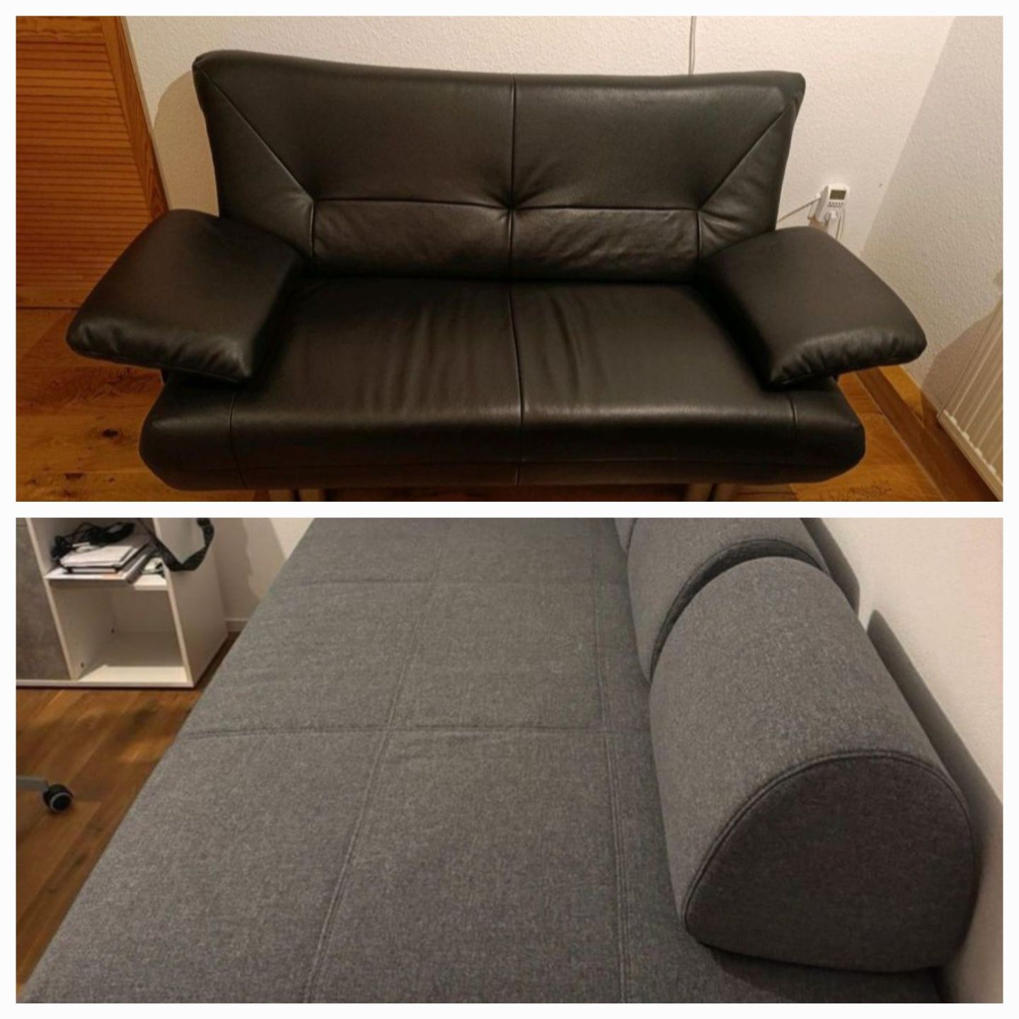 Дивани 2 шт  FLOTTEBO бренд ikea та шкіряний диван