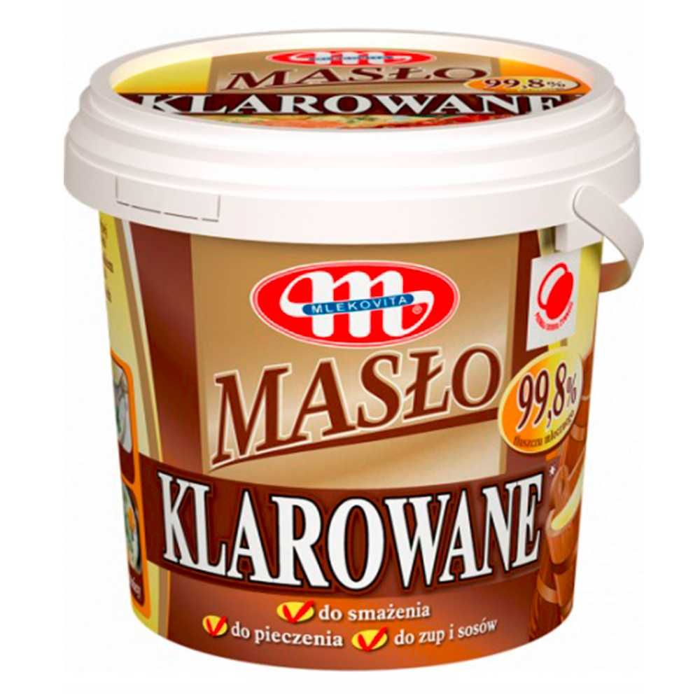 Масло ГХІ, Топлене масло Преміум продукт Mlekovita,  KLAROVANE, 0.5 кг