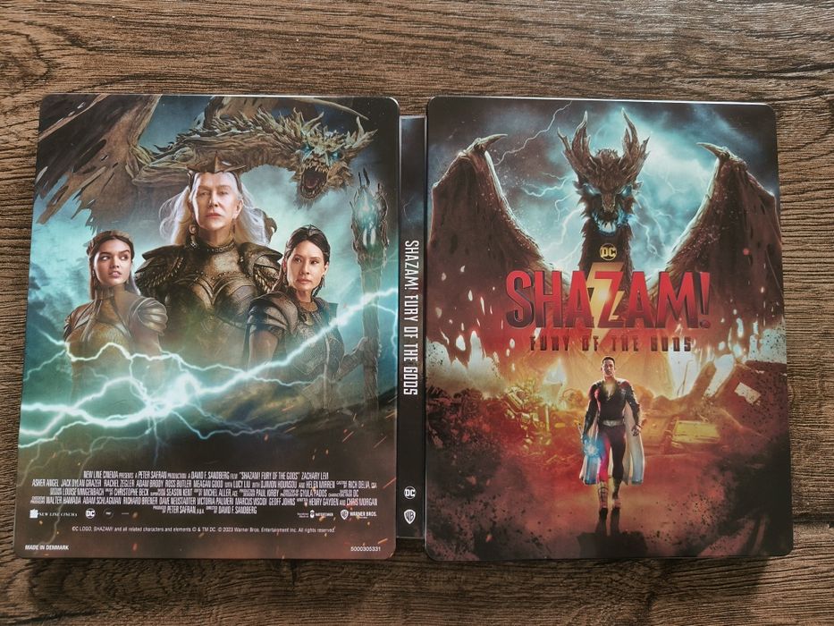 Shazam! Gniew bogów 4K UHD Steelbook PL