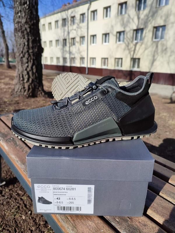 Кросівки чоловічі ECCO Biom 2.0 Low Breathru Розмір 40 25.5-26 Чорні