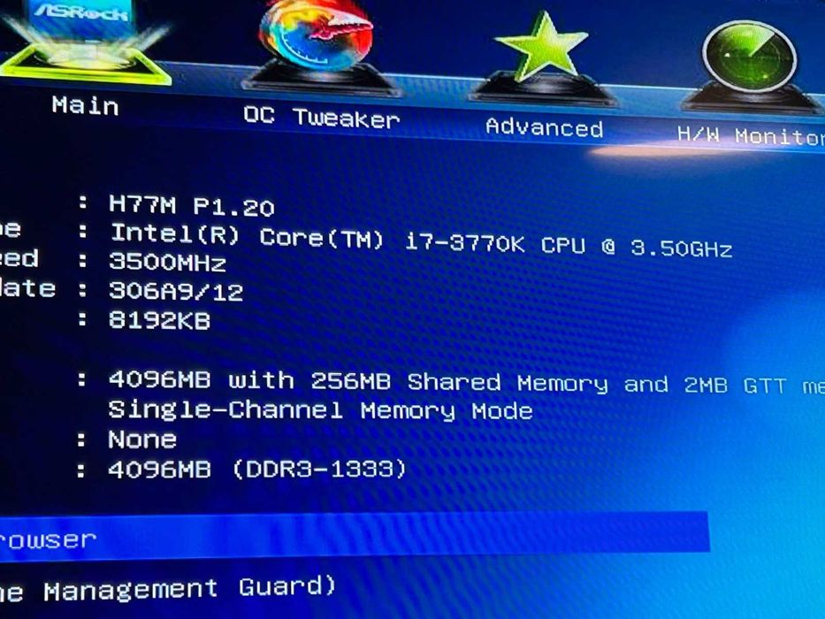 Процессор i7 3770k