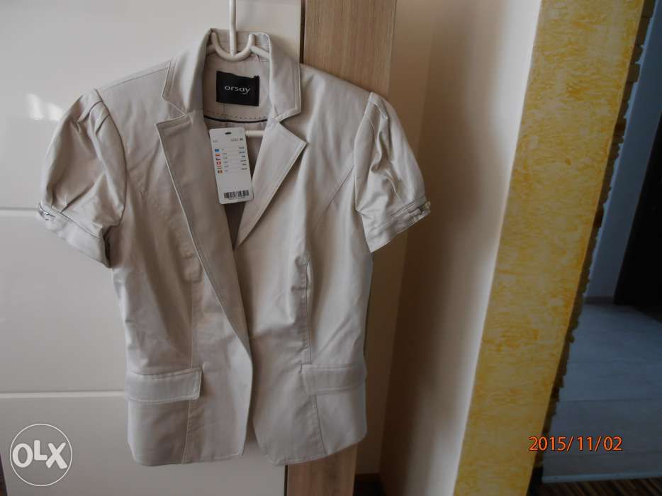 Żakiet z krótkim rękawem Orsay, rozmiar 36