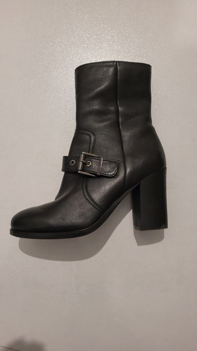Botki damskie skórzane 38