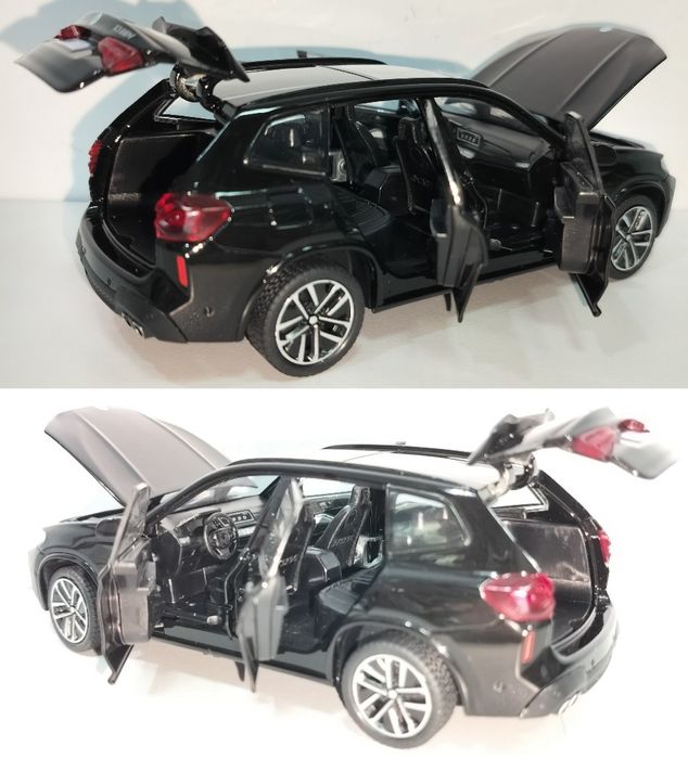 BMW X3M модель 1:30 Double Horses Металлическая звук свет