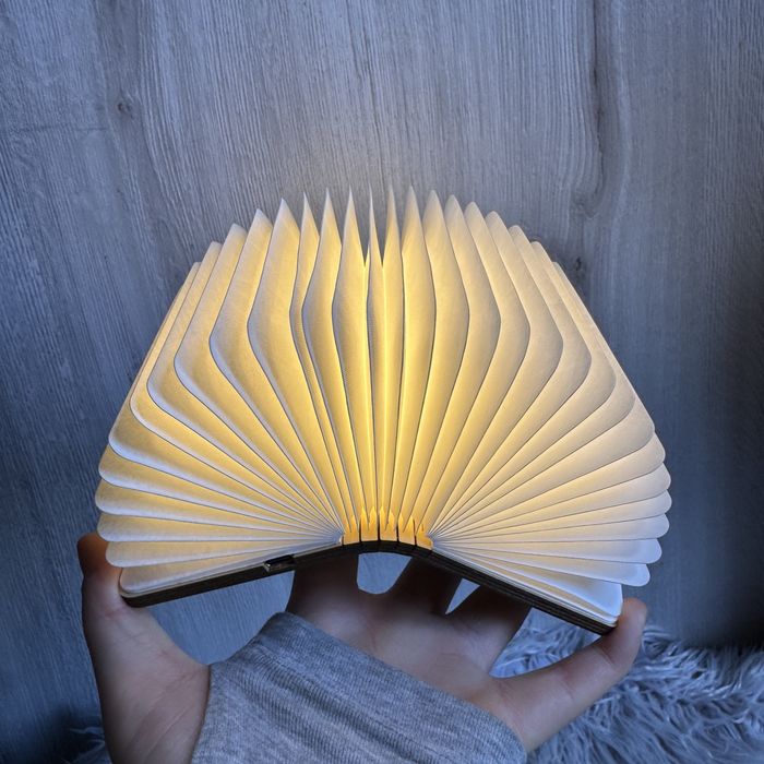 Lampka książka Mini Walnut