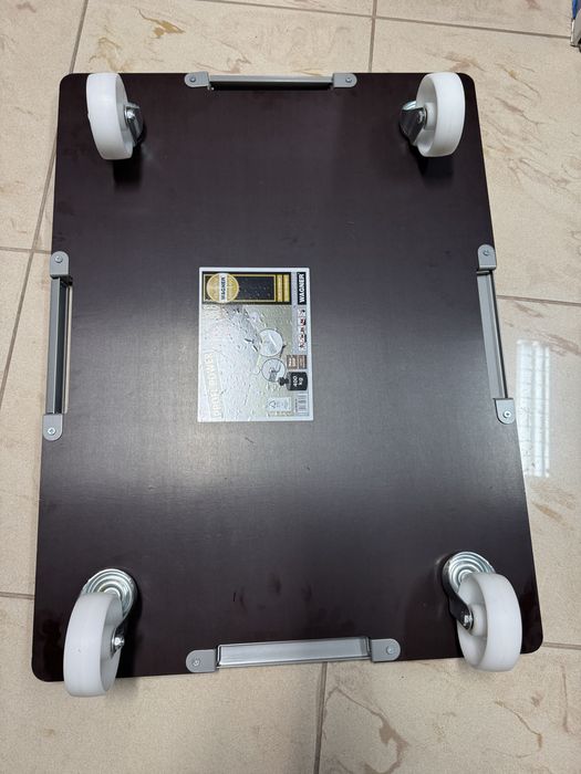 Wózek transportowy Wagner 400 kg – platforma 80x60 cm, solidny