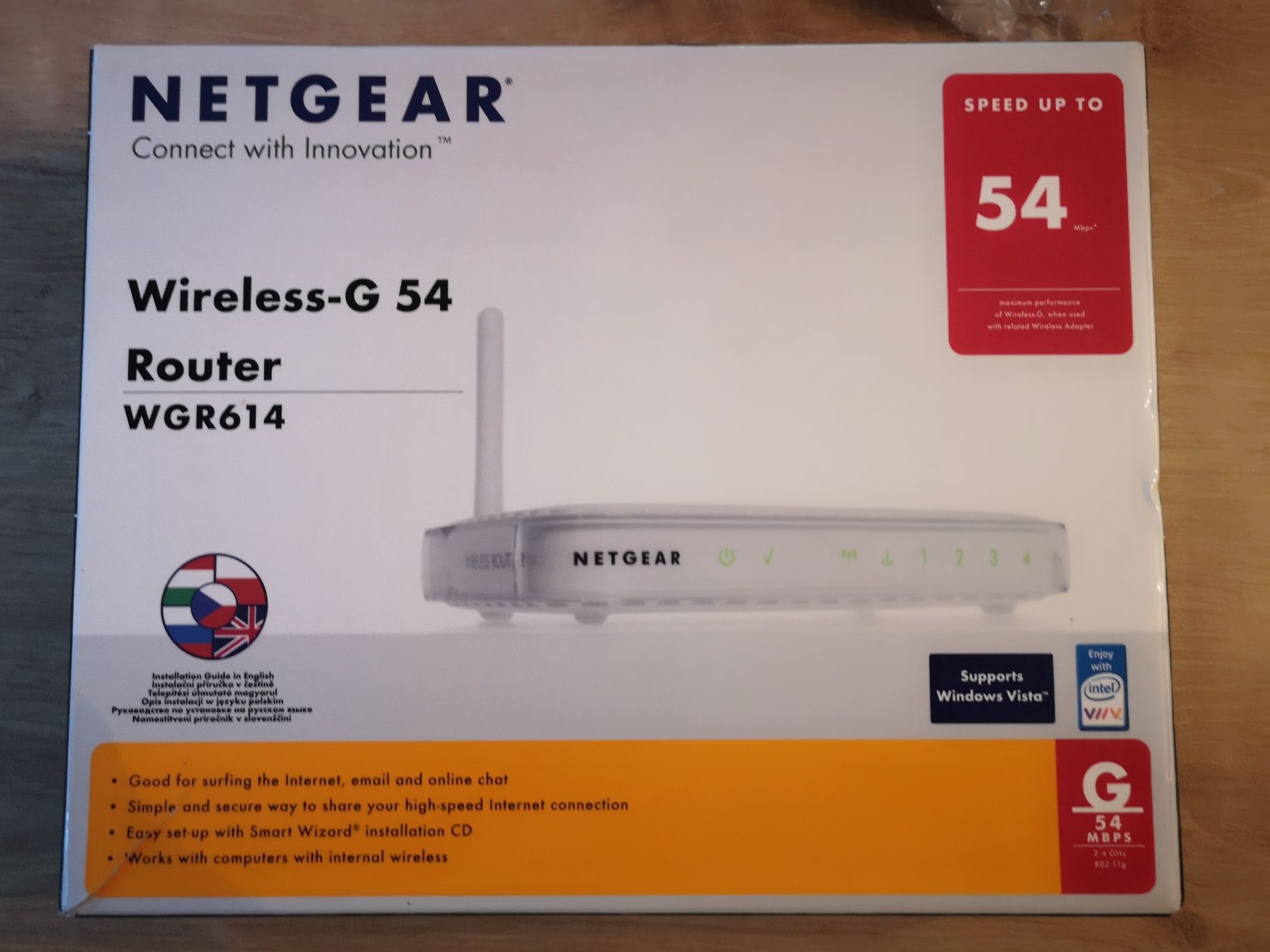 Sprzedam router Netgear wireless g 54 model WGR614