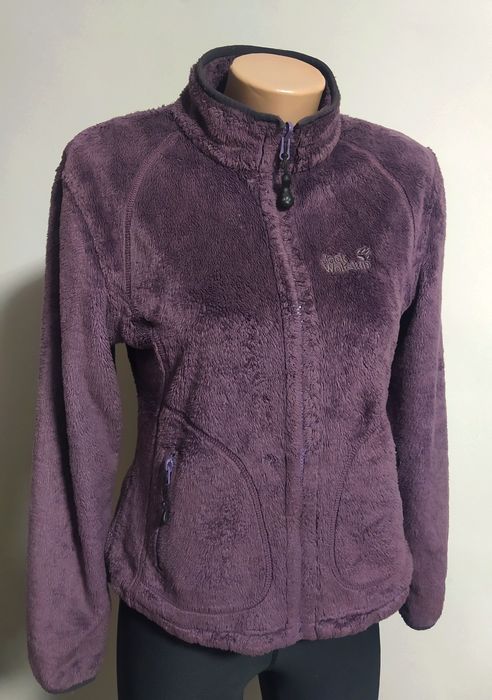 Тепла флісова кофта травка JACK WOLFSKIN SOFT ASYLUM. Розмір S.
