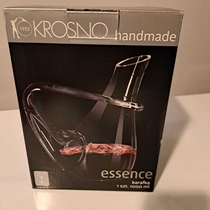 Karafka do wina 1l Krosno handmade