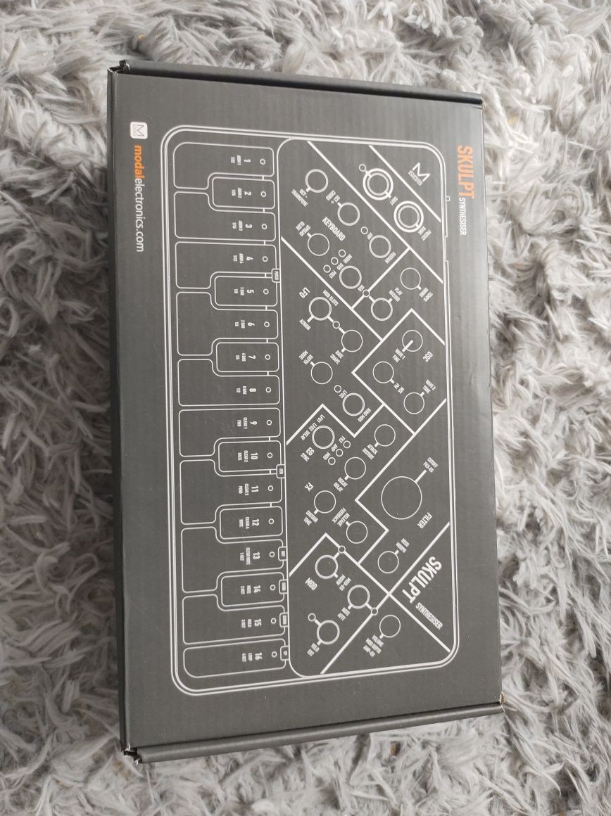 Modal Skulpt syntezator cyfrowy virtual analog