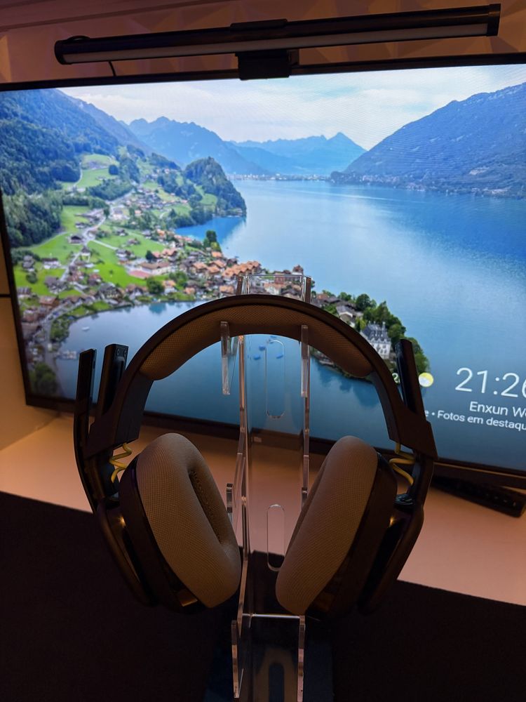 Fones gamer, nunca usados