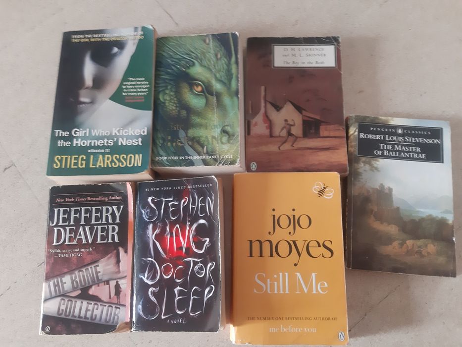 Livros romances em ingles