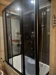 Wanna z kabina i hydomasazem 140cm