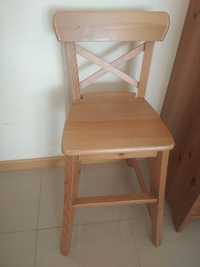 Cadeira Refeição Criança Madeira Ikea