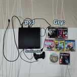 Konsola PS3 Slim + Pad + 8 Gier / Black Ops 2 / Spider-Man
