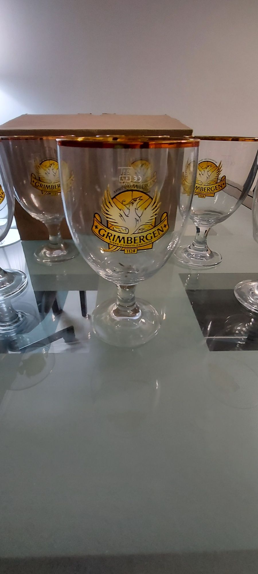 Conjunto de copos Grimbergen