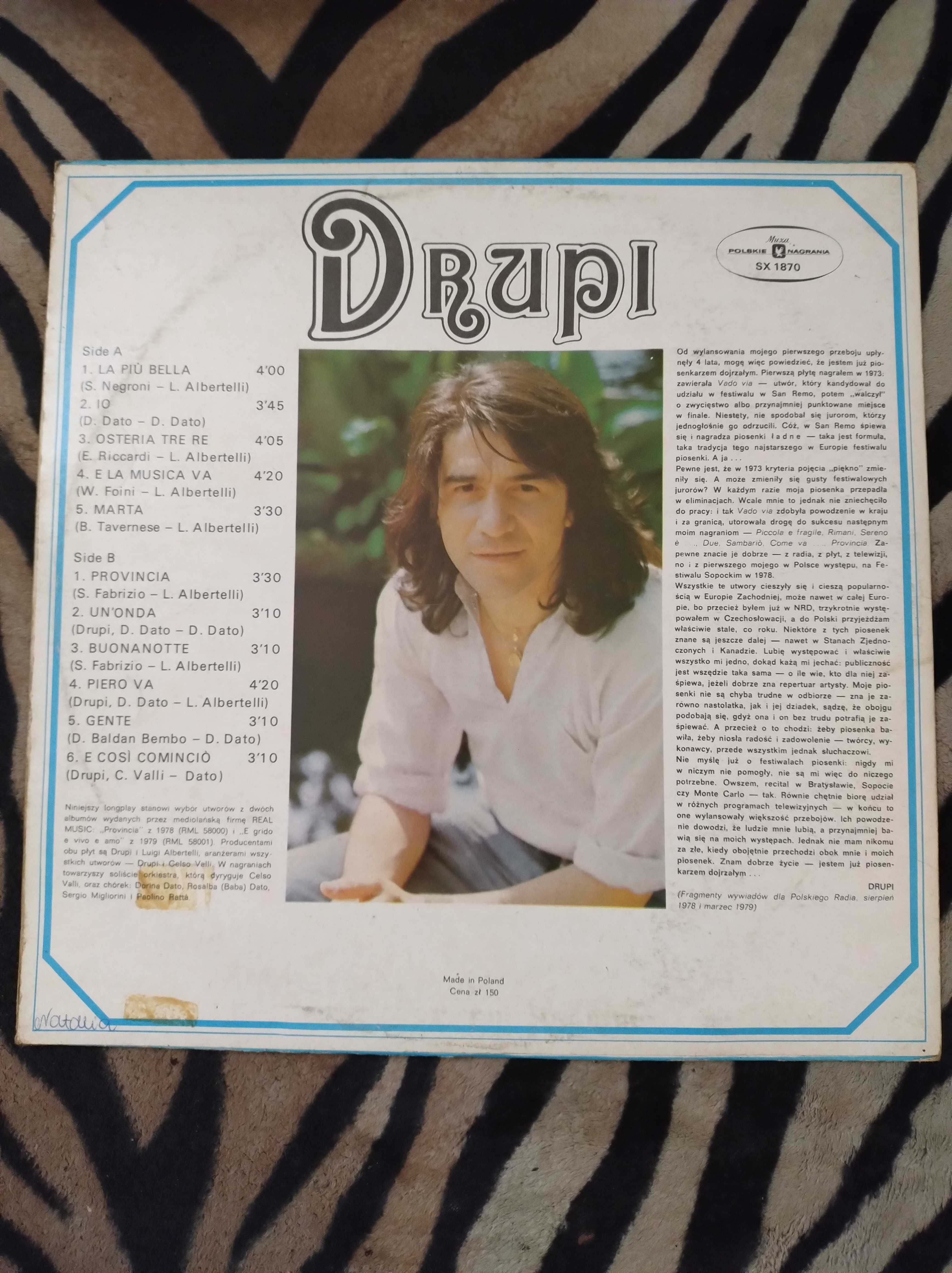 Płyta winylowa -  Drupi